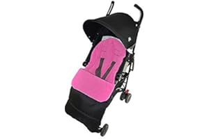 FOR YOUR LITTLE ONE Footmuff/Cosy Toes Compatible with Joie Nitro Stroller LX Pushchair Pink Rose