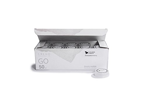 Napkin Go NPKGO00612 Green Tea Reinigungstücher Kapsel, Viskose, Weiß, 12er Pack