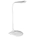 Produktbild Contever® (Weiß) Tragbare USB Aufladbare 3W LED Schreibtischleuchte / Leselampe/ Bettleuchte mit Flexiblen Hals Tube, 14 Superhellen LEDs, Notenschalter, 3 Helligkeitsstufen