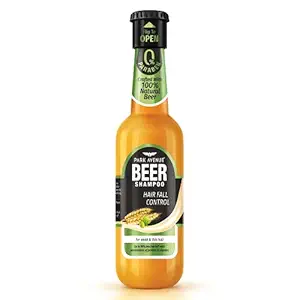 Park Avenue Anti hair fall Beer shampoo for hair fall control, with Hops, Barley, Proteins and Vit. B, 180ml