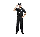  Disfraz de Policía para hombre talla XXL