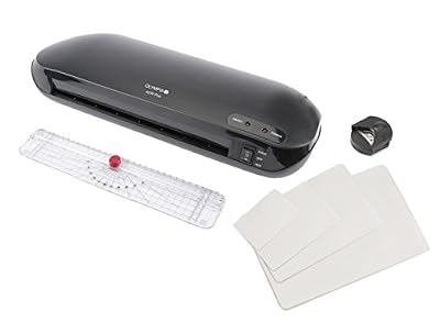 Olympia A 230 Plus Set 4 en 1 Plastifieuse Noir