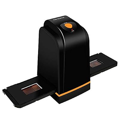 Rybozen Scanner de Diapositives et Négatifs 35 mm Haute résolution convertit Les Diapositives et Films négatifs en Photos numériques, Prend en Charge Windows XP/Vista / 7/8/10 (Non Mac)