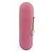 Produktbild DealMux Plastic Oval Travel Toilet Toothbrush Toothpaste Towel Storage Case Box Pink