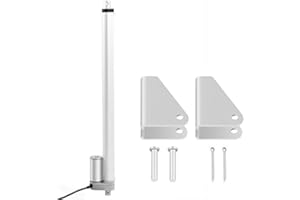 WALFRONT Attuatore elettrico IP54 Attuatore lineare resistente 1000N Attuatore motore elettrico DC 12V per tavolo elevatore e scrivania(500mm Stroke)