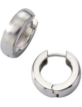 ZEEme Damen-Creolen 925 Sterling Silber 13.8 mm 273210214R-1
