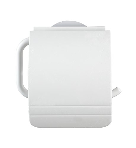Wenko 22267100 Toilettenpapierhalter PVC 15 x 5 x 14 cm, Weiß - 7