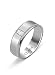 Clara Swarovski The Lino Sterling Silver Ring For Men RS.1240.00