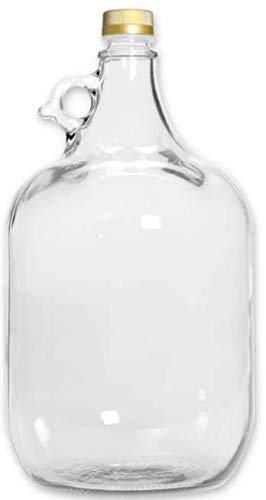 lilawelt24 Glasballon 5 L mit Schraubverschluss
