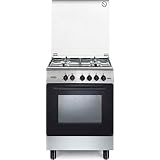Lofra D66SMF Cucina a Gas, Inox : Amazon.it: Grandi elettrodomestici