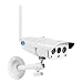 Produktbild AHECE Außen Wasserdicht HD 1280x720P Wlan IP Überwachungskamera Kamera-Sicherheitssystem IP-Kamera Camera Wireless Drahtlos Outdoor, IP67 Wasserdicht, Bewegungserkennung, Nachtsicht