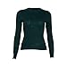 Produktbild SIKESONG Frauen Basic hülse o-Neck Pullover Tops Pullover Stricken Pullover grün mit Gewinde