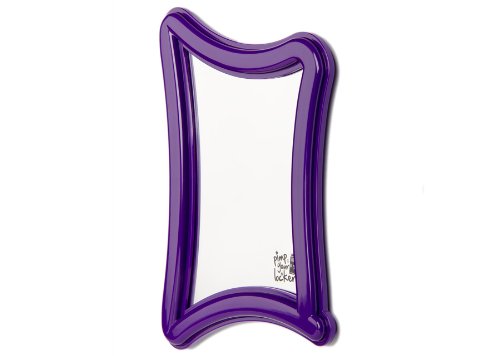 Magnetischer Schmink-/ Kosmetik-Spiegel „STYLE UP“ für Kühlschrank, Spind und Schließfach in lila / violett (magic purple) - 3