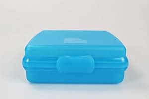 Tupperware To Go Sandwich-Box ‚Zauberer‘ – Weiß, 13,8x13,2x5 Cm, Brotdose Für Schule, Büro & Unterwegs