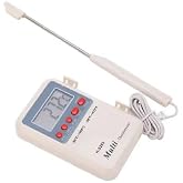 WellHise ST-9283 Immersion Thermometer High Precision Food Thermometer Meat Dairy Food Liquid Measurements