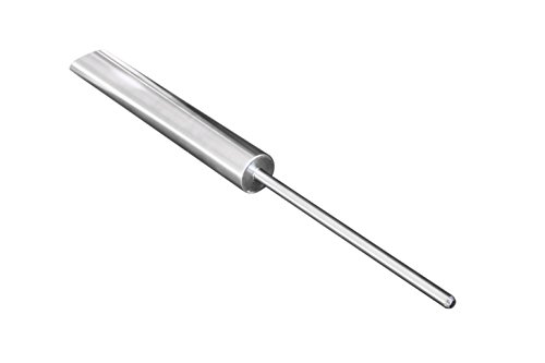 Stilvolle Grabvase aus Edelstahl
