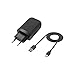 Produktbild HTC - Cargador Original HTC TC P5000 + Cable Tipo C, Carga Rapida (Quick Charge 3.0) para HTC 10, Negro, Bulk