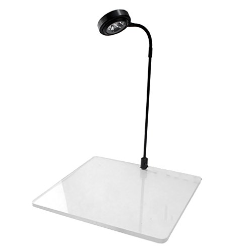Preisvergleich Produktbild Sharplace Aquarium LED Beleuchtung Aquarienbeleuchtung mit Platte für Mini Aquarium