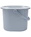 Bébé-jou 416117 Plain Nappy Bin with Lid Pearl Blue