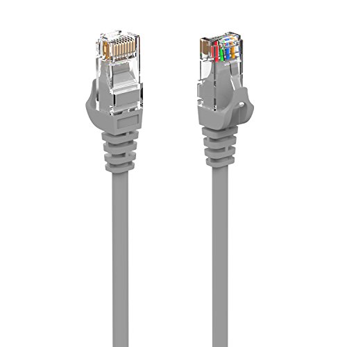 Rankie 4,5m CAT.6 Ethernet Kabel Gigabit Lan Netzwerkkabel (RJ45) Cat.6 Patchkabel 1000Mbit/s (Grau) - 5