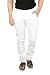 Nimegh White Colored Cotton Casual Solid Trouser For Men