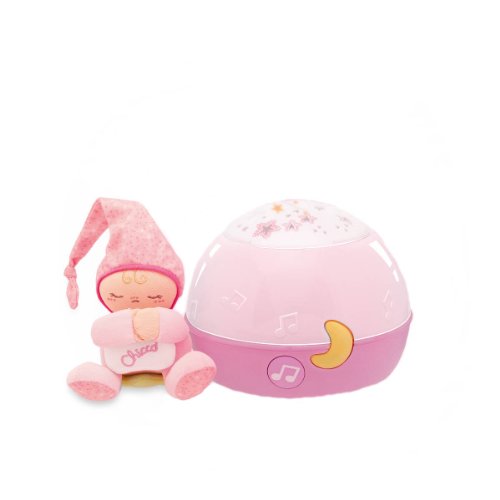 Chicco Goodnight Stars Soft Musical Nightlight - Pink