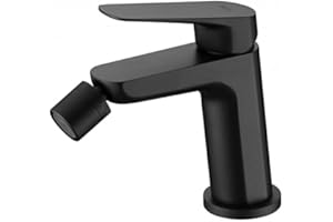 MICE COLLECTION Mice - Grifo monomando de bidé - Grifería de baño para WC - grifo higiene intima Color Negro mate BDZ044-2NG