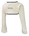 ScratchSleeves | Stay-on Scratch Mitts for Itchy Toddlers & Pre-School Children | Cream/Chocolate Brown | Sizes from 21 months to 5 years