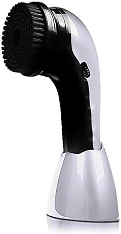 QFFL Shoe polisher Household automatic shoe polisher Hand-held electric shoe-shiner Shoe washing machine Red / silver 22 * 8.5cm Cleaning brush ( Color : Silver , Size : 1.5m line )