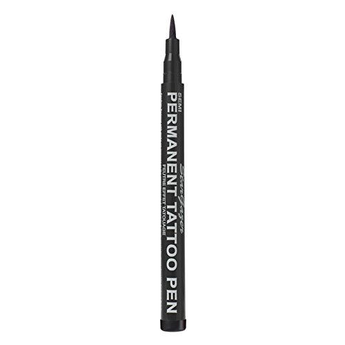 STARGAZER SEMI PERMANENT TATTOO LONG LASTING WATERPROOF BODY ART PEN - 01 BLACK