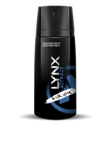 Lynx Attract for Him Body Spray 150ml Pack of 3
