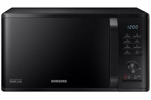 Samsung Microwave 23L,Black,Tact & Dial Control,Ceramic Enamel Cavity,800W Output Power,Eco Mode,Quick Defrost,Auto Cook,Child Safety,Deoderization,Malaysia