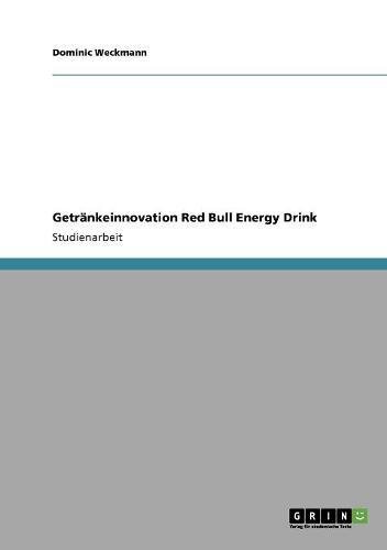 Preisvergleich Produktbild Getränkeinnovation Red Bull Energy Drink