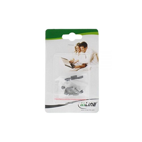 InLine 18727 Tappo di Chiusura Antipolvere, Nero