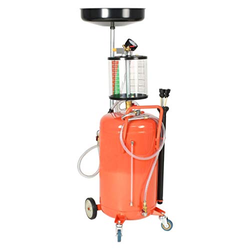 Preisvergleich Produktbild vidaXL Ölabsauggerät 70L Stahl Ölauffangwagen Ölablassgerät Ölauffanggerät