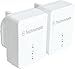 Price comparison product image Technomate TM-600 HP 600 Mbps HomePlug AV2 Powerline Adapter Starter Kit (Pack of 2) - white