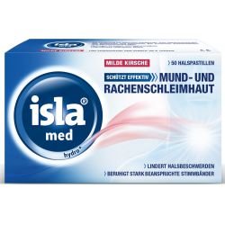 Preisvergleich Produktbild Isla med hydro+ milde Kirsche Halspastillen, 50 St.