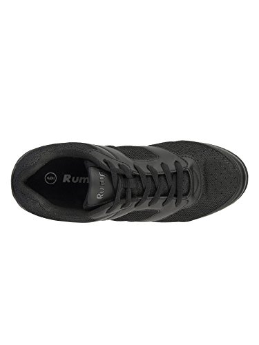 RUMPF Limbo Sneaker – schwarz Tanzschuhe Tanzsneaker Dancesneaker mit geteilter Sohle - 3