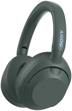 Sony ULT WEAR – Cuffie wireless con noise cancelling, bassi profondi e potenti,stesso processore delle WH-1000XM5, chiamate nitide, batteria fino a 30 ore, compatibili con iOS e Android – Forest Gray