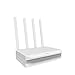 Produktbild CHOULI for 360 Gigabit Smart Household Wireless Router High Speed Router Wall King White