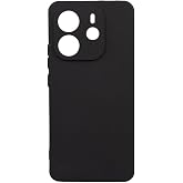 Zore Xiaomi ile uyumlu Redmi Note 14 4G Kılıf Zore Biye Silikon Siyah