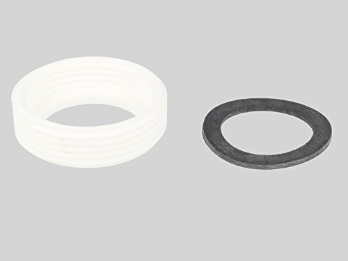 tecuro Reduzierstück Adapter für Siphon-Ablauf 1 1/4 Zoll IG x 1 1/2 Zoll AG