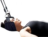 Head Hammock for Neck - Portable Cervical Traction Device For Neck Pain Relief - Neck Traction Hammock - Easy to Use for Men and Women