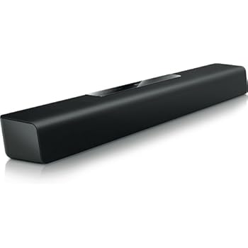 soundbar with integrated subwoofer
