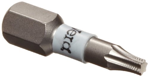WERA-WERK HERMANN WERNER GMBH & CO.KG 71032 Bit TX Gr.10 L.25mm VA 0,6 cm (0,25 Zoll) 6KT m.Torsionszone WERA DIN3126-C 6,3