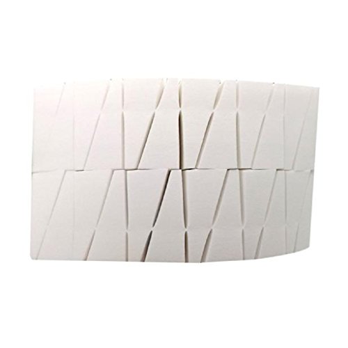 OverDose Makeup 24PCS/Set 43*25mm White Triangle Sponge Puff