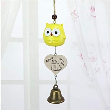 XDXDWEWERT Suncatcher Sun Cute Resin Owl Shape Wind Chime Sun Catcher Window Wall Hanging Decoration for Gifts