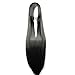 Anime Wig 100CM Long Straight Black Style Lovely Lady Anime Cosplay Hair Full Wig