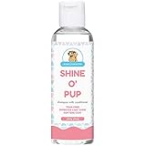 Papa Pawsome 100 ml Shine O' Pup Tear-Free Dog Shampoo for Puppies/Puppy Clean Coat, Fresh Coat,Softens,Conditions Enriched with Ylang | Argan Oil | Jojoba Oil | Aloevera Extracts