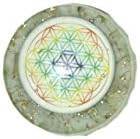 Jet International Green Aventurine Flower of Life Orgone Tower Buster - 40 Page Booklet